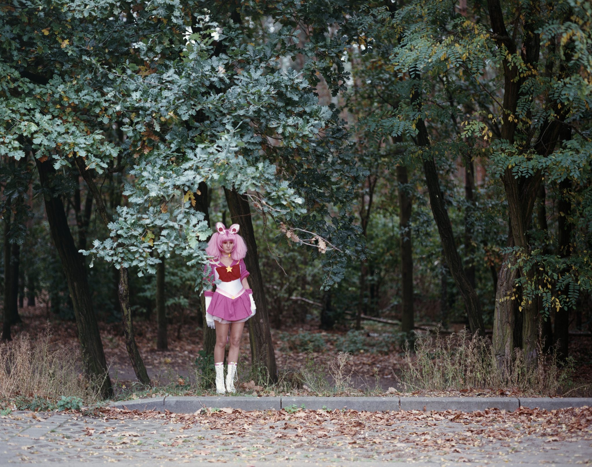 Oliver Sieber, Sailor Chibi Moon, Potsdam 2006, from Character Thieves 2005-2007, pigment print, 93 cm x 113 cm