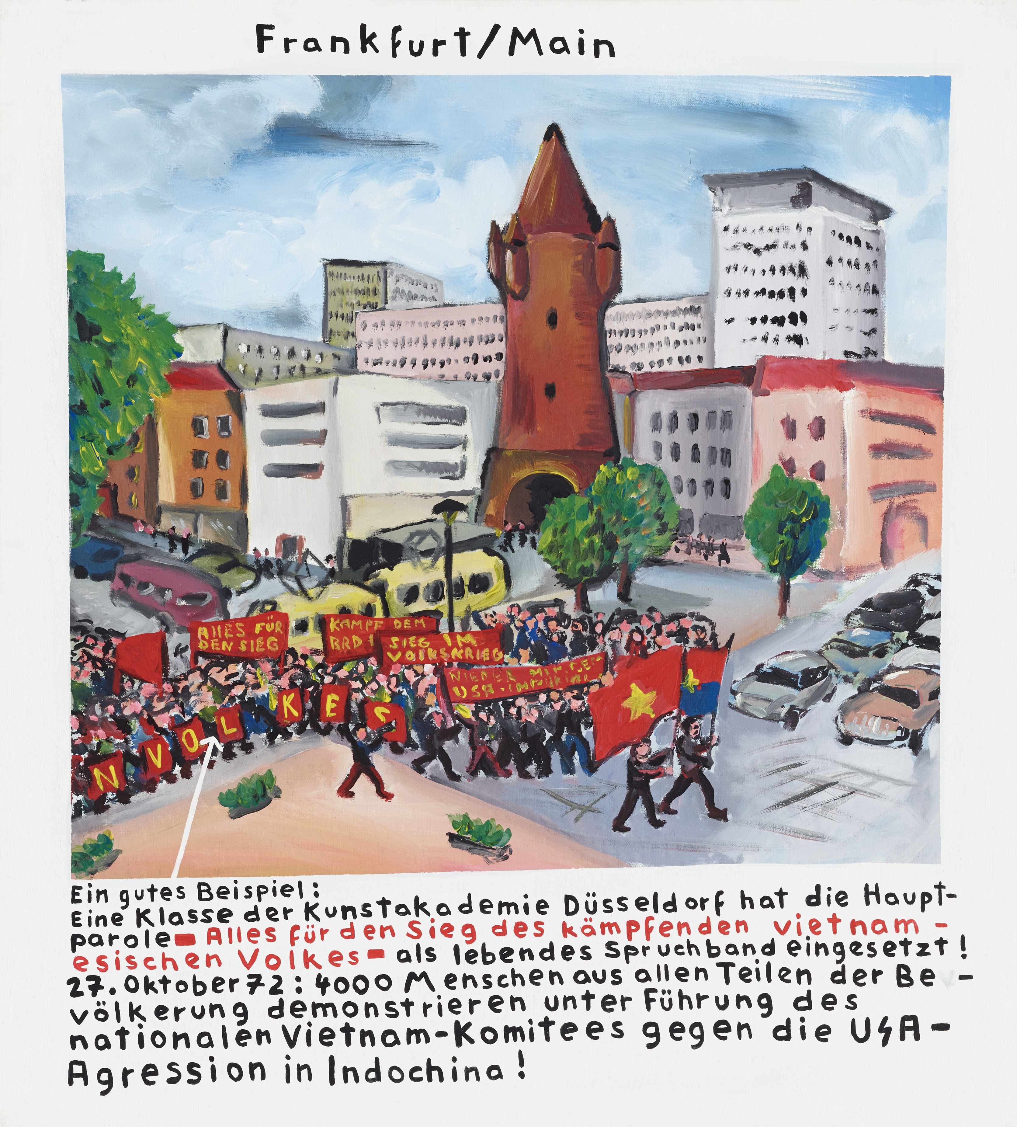 Jörg Immendorff, Frankfurt/Main, ca. 1973