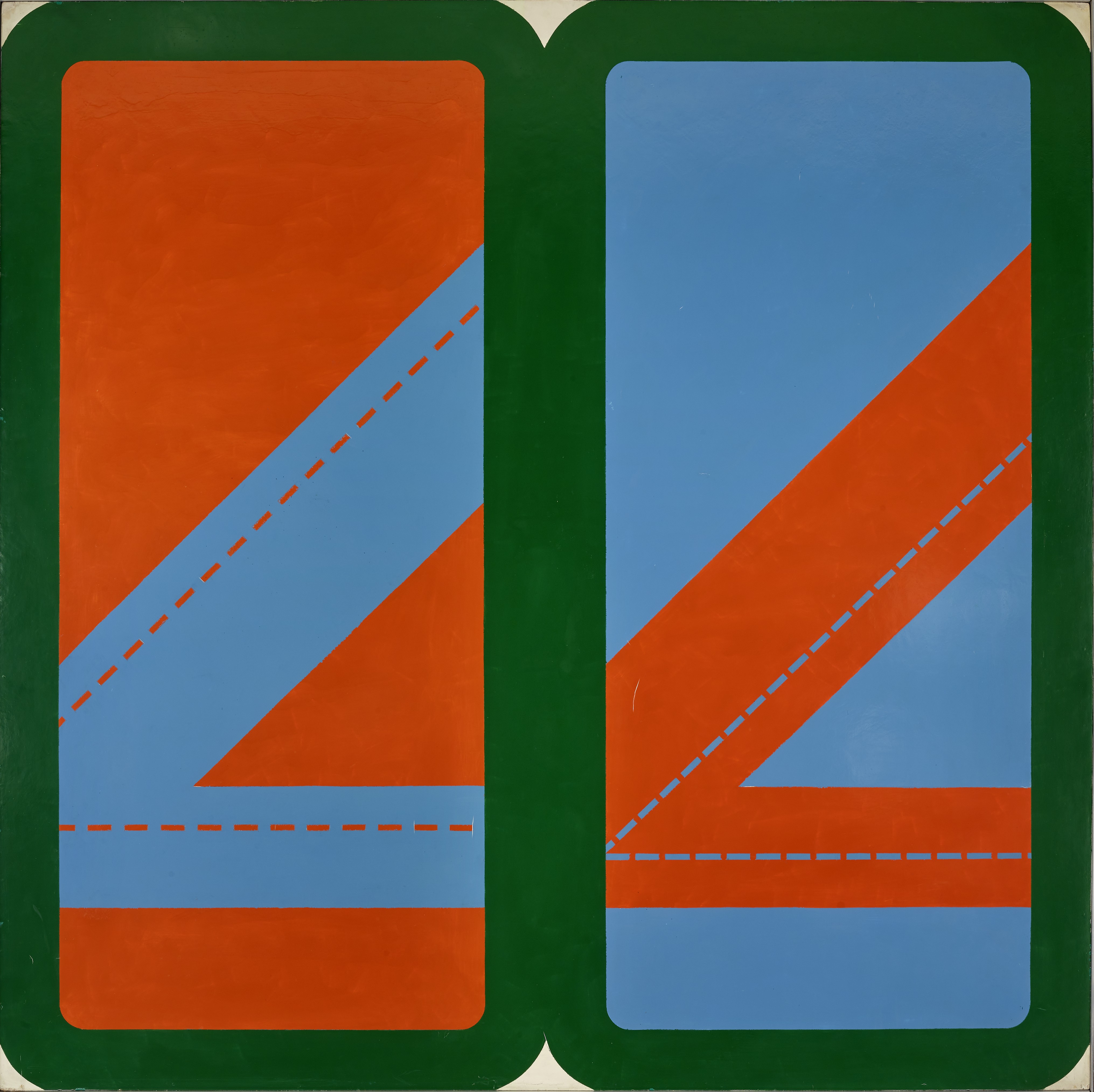 Winfred Gaul, Autobahn II, © VG Bild-Kunst, Bonn; Foto: Kunstpalast – LVB-ZMB – Anette Hiller