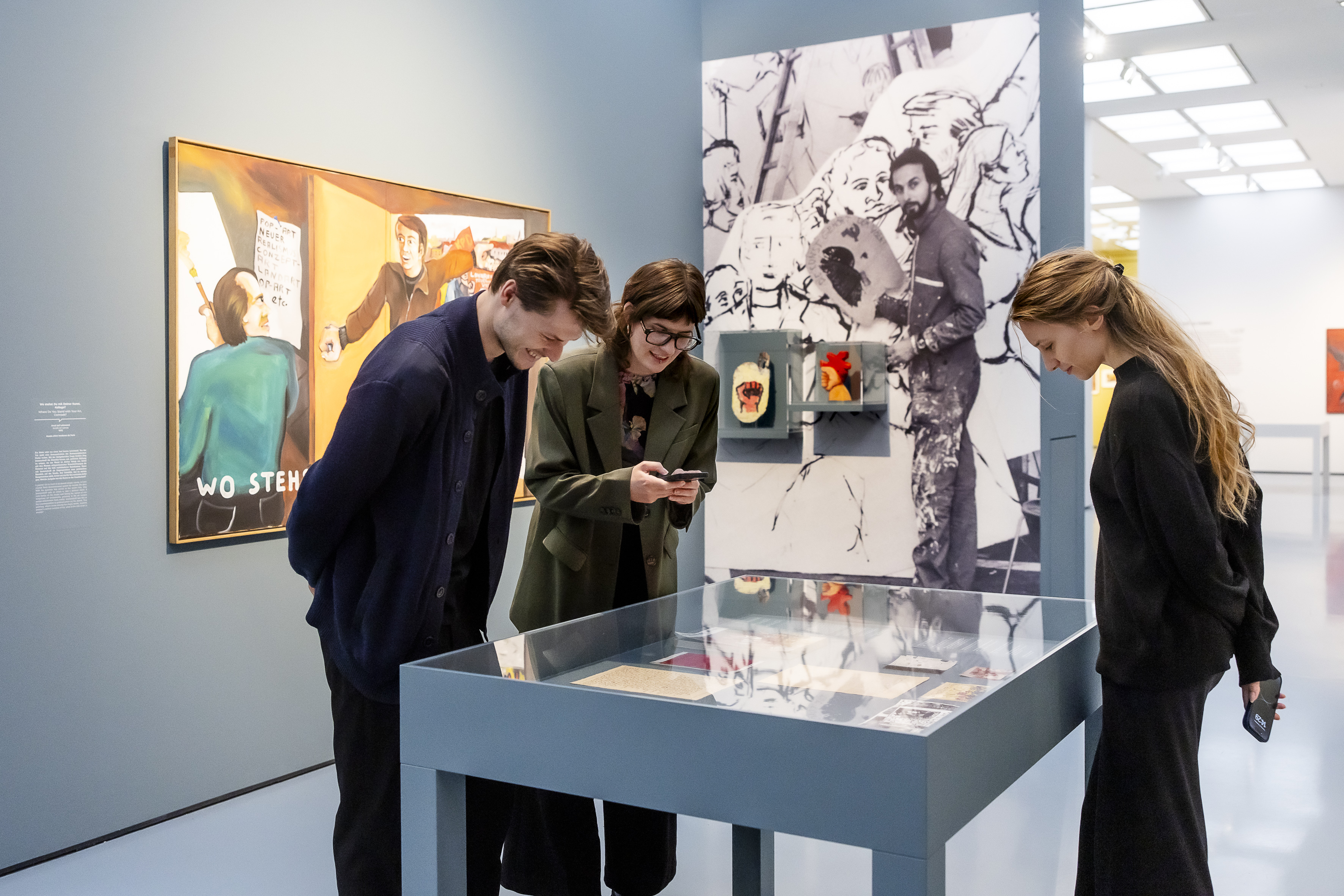 Blick in die Ausstellung, Foto: Anne Orthen